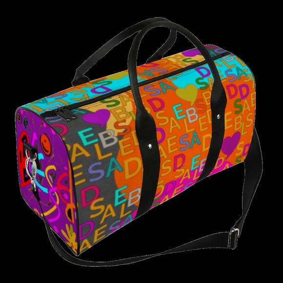 BLESSED Monogram Travel and Gym Bag. - Picture 4 of 4